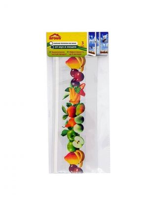 Инсектицид от мух, клеевая ловушка, 3 шт, оконная, Argus