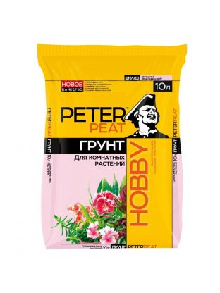 Грунт Hobby, для комнатных растений, универсальный, 10 л, Peter Peat