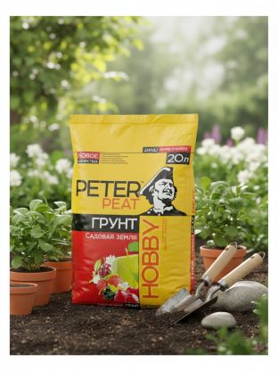 Грунт Hobby, садовая земля, 20 л, Peter Peat