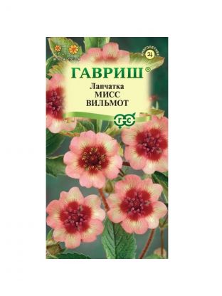 Семена Цветы, Лапчатка, Мисс Вильмонт, 0.01 г, непальская, цветная упаковка, Гавриш