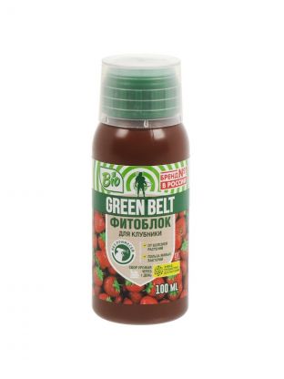 Фунгицид Фитоблок, для клубники, 100 мл, биофунгицид, флакон, Green Belt