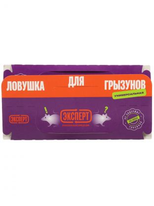 Родентицид Эксперт, от грызунов, приманка, липкая пластина