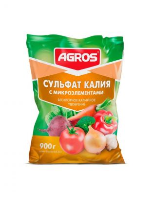 Удобрение Сульфат калия, 900 г, Agros