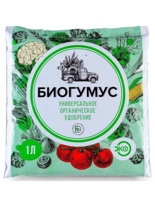 Удобрение Биогумус, универсальное, органическое, субстрат, 1 л