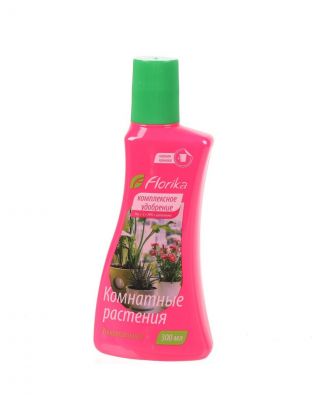Удобрение Флорика, для комнатных растений, минеральное, жидкость, 300 мл, Лама Торф