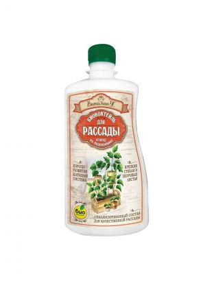 Удобрение ВитаминУС, для рассады, биококтейль, жидкость, 500 мл, Био-комплекс