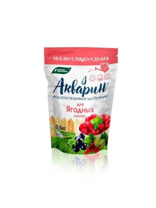 Удобрение Акварин, для ягодных культур, 500 г, БХЗ
