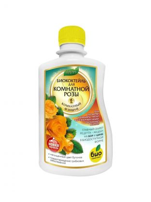 Удобрение Happy, биококтейль для комнатных роз, жидкость, 250 мл, Био-комплекс