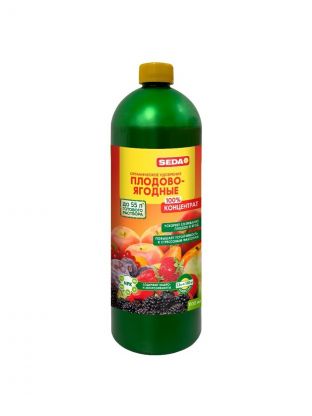 Удобрение для плодово-ягодных, органическое, жидкость, 1100 мл, Seda