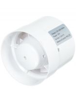 Вентилятор вытяжной канальный, Event, установочный диаметр 100 мм, 13 Вт, 130 м3/ч, ВК100