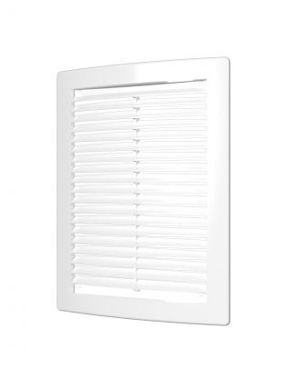 Решетка вентиляционная пластик, 200х300 мм, с сеткой, ERA, 2030РЦ