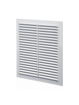 Решетка вентиляционная пластик, 194х287 мм, с сеткой, Event, П1929С