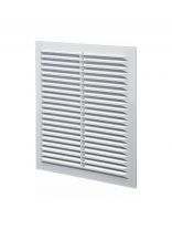 Решетка вентиляционная пластик, 194х287 мм, с сеткой, Event, П1929С