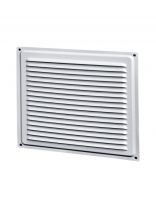 Решетка вентиляционная металл, 170х240 мм, белая, Event, 1724ВРС