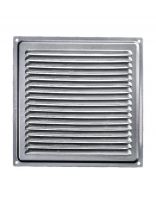 Решетка вентиляционная металл, 100х100 мм, серебро, Event, 1010ВРС