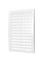 Решетка вентиляционная пластик, 200х200 мм, усиленная, регулируемая, ERA, 2020РРП