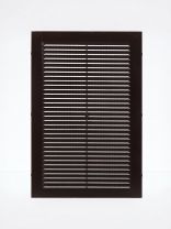 Решетка вентиляционная ABS пластик, 200х300 мм, с сеткой, коричневая, Event, 2030С