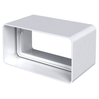 Соединитель вентиляционный пластик, 60х120 мм, ERA, 612СКП