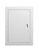 Лючок вентиляционный металл, 400х500 мм, с ручкой, Viento, ДР4050М