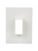 Площадка торцевая пластик, универсальная, вертикальная, Event, ТППУ 55110/60120 В