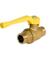 Кран для газа ш-ш, 1", ручка, БАЗ