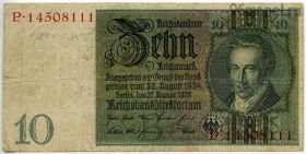 Германия 10 марок 1929