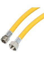 Подводка для газа 1/2''х0.8 м, г-ш, ПВХ, Tuboflex