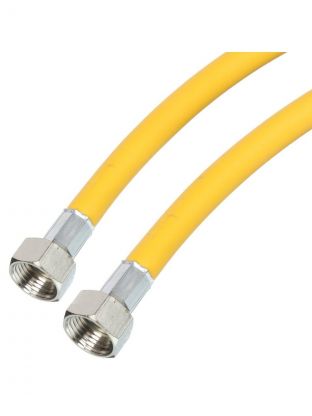 Подводка для газа 3/4"х1.5 м, г-г, ПВХ, Tuboflex
