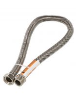 Подводка для газа 3/4"х0.8 м, г-ш, сильфон, ELKA