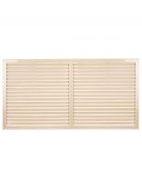 Экран для радиатора, ПВХ, 1200х600 мм, дуб, Viento