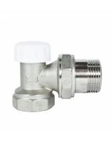 Клапан запорный 3/4", угловой, STI