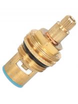 Кран-букса 1/2 '', 20 шлиц, 90 °, 2 резьбы, с керамическими вставками, индивидуальная упаковка, 48 г, ComfortFactor, Mayfair №5, 99810-10