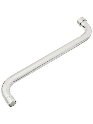 Излив смесителя для ванны, нержавеющая сталь, ИМП, S-круглый излив, 38.5 см, толстый, индивидуальная упаковка, ComfortFactor, 53357