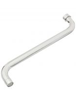 Излив смесителя для ванны, нержавеющая сталь, ИМП, S-круглый излив, 38.5 см, толстый, индивидуальная упаковка, ComfortFactor, 53357