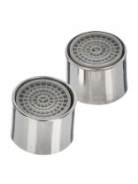 Аэратор для смесителя, пластик, внутренняя резьба, 2.3х2.3х1.6 см, 2 шт, 50 слоев, индивидуальная упаковка, ComfortFactor, F03, 65564-20