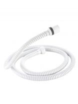 Шланг для душа, сталь, ИМП-ИМП, 150 см, двойной замок, белый, Gappo, G45-8