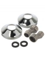 Эксцентрик для смесителя, цинковый сплав, 3/4 '', конус, с отражателем, 2 шт, индивидуальная упаковка, ComfortFactor, 05710-10