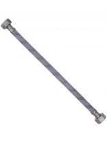 Подводка для воды 1/2"х0.3 м, г-г, латунь, полимер, AquaLine