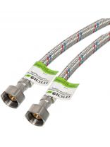 Подводка для воды 1/2"х2 м, г-г, сталь, Еco, Lytcho