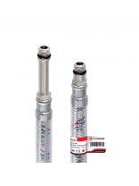 Подводка для воды М10-1/2"х1.5 м, пара, сталь, полимер, ProFactor