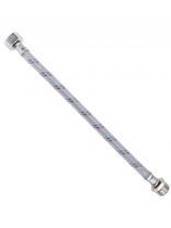 Подводка для воды 1/2"х1.2 м, г-ш, латунь, полимер, AquaLine