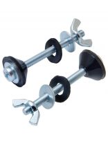 Крепление для унитаза к бачку, 2 шт, М6, с барашком, индивидуальная упаковка, MasterProf, ИС.130735