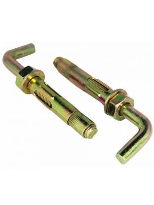 Крепление для бойлера, 2 шт, 12 х 70 мм, 200 л, анкерный болт, MasterProf, ИС.131026