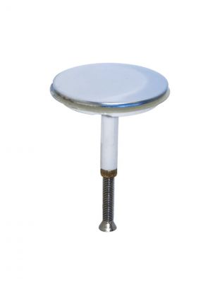 Пробка для выпуска клик-клак сифона ванны, полуавтомат, Orio, РК-29