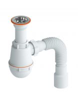 Сифон для мойки, литой, РМС, СМ-01