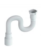 Гофра для сифона 800 мм, с гайкой, РМС, РМС ГОГ-0,8