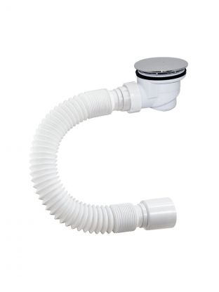 Сифон для душевого поддона, 60х40/50х62 мм, с выпуском, Orio, ДХ-602