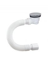 Сифон для душевого поддона, 60х40/50х62 мм, с выпуском, Orio, ДХ-602