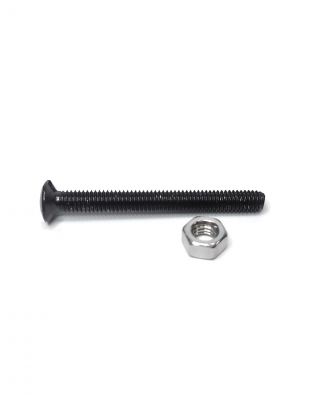 Винт для сифона, 55 мм, нержавеющая сталь, с гайкой М6, индивидуальная упаковка, Orio, АП-1055-Ч