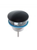 Выпуск для сифона, 1"х63 мм, с черной решеткой, Orio, А-3204-2-Ч